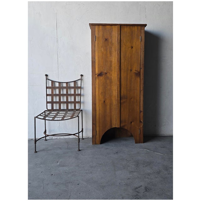 A beautiful example of an antique pantry cabinet. This piece is a true antique with countless decades of character from...