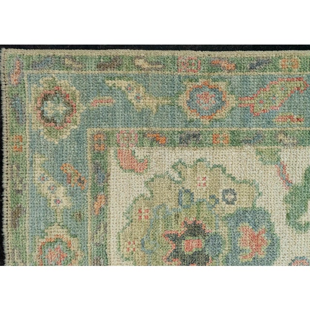 Early 21st Century Turkish Oushak Rug 2'3" x 6'2" #20219 For Sale - Image 5 of 8