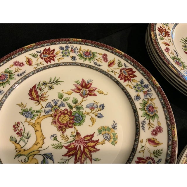 1990s Queen’s “Indian Tree” Dinner Plates Set of 12 Chairish