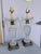 Early 20th Century Vintage Early 20th Century Pair Crystal & Brass Lamps -2 For Sale - Image 5 of 12