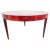 Italian Red Lacquered Parchment Dining Table attributed to Aldo Tura, 1960s For Sale - Image 13 of 13