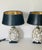 1960s Grotto Oyster Shells LampsCustom Shades - a Pair For Sale - Image 4 of 6