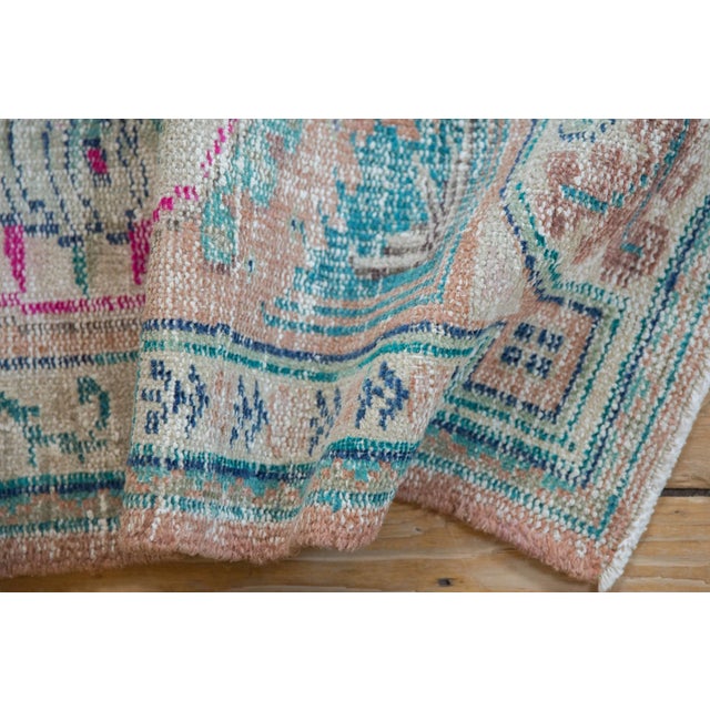 Old New House Vintage Distressed Oushak Rug - 2'8" X 3'7" For Sale - Image 4 of 8