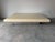 Mid-Century Modern Large Karl Springer–Style Bullnose Lacquer Floating Coffee Table With Chrome Base For Sale - Image 3 of 12
