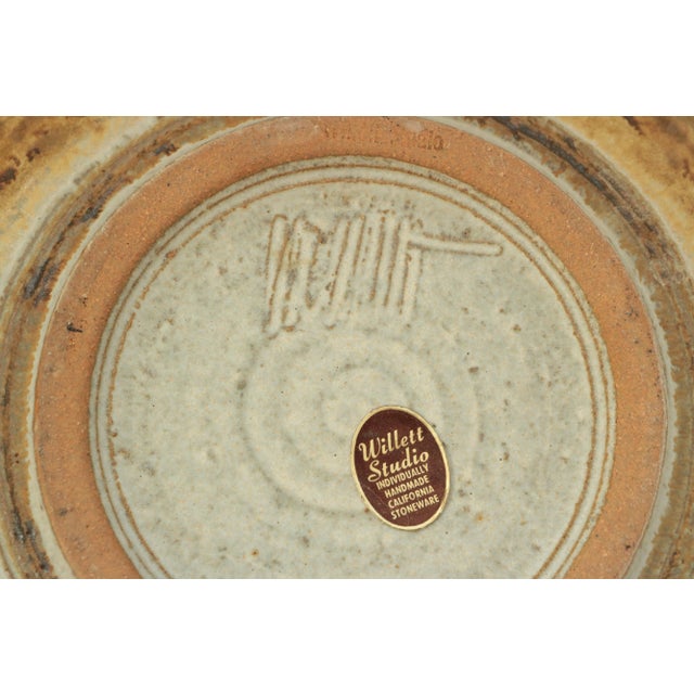 Mid-Century Modern Frank Willett Studio Pottery Open Bowl For Sale - Image 3 of 8