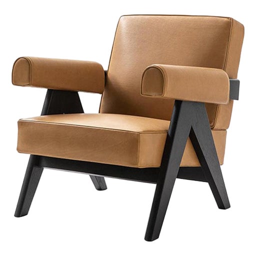 053 Capitol Complex Armchair by Pierre Jeanneret for Cassina For Sale