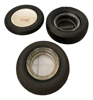 Vintage Advertising Ashtrays, 1960s, Set of 3