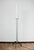 Silver Vintage Floor Lamp in Glass and Metal, 1980s For Sale - Image 8 of 11