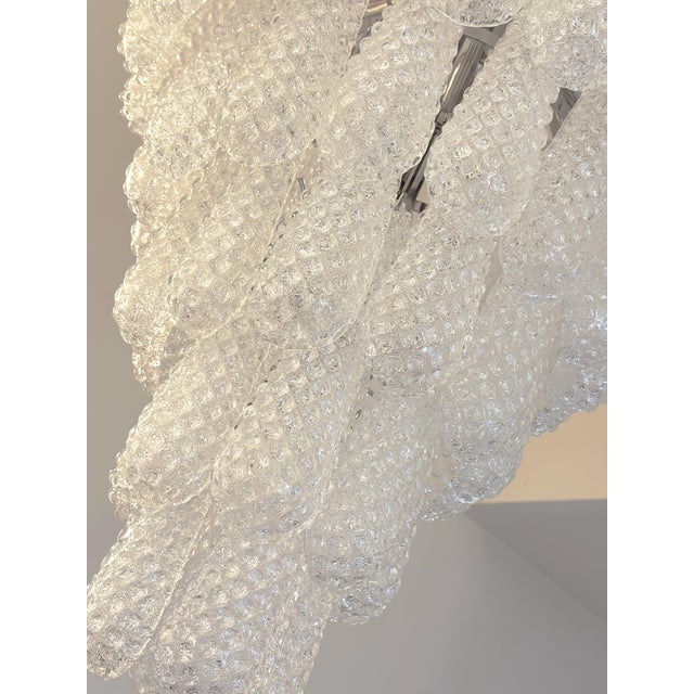 Murano Venetian Luxury lid.century-modern "Conchiglie" Murano Glass Chandelier For Sale - Image 4 of 6