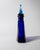 Glass Vintage Italian Triangular Royal Blue Murano Glass Decanter, 1960s For Sale - Image 7 of 13