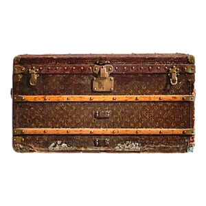 Vintage Boho Louis Vuitton Steamer Trunk