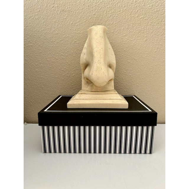 Oversized Nose Sculpture Bookend Pop Art For Sale In Palm Springs - Image 6 of 6