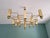 Geometric Brass Chandelier by Gaetano Sciolari for Boulanger, 1970s For Sale - Image 9 of 18