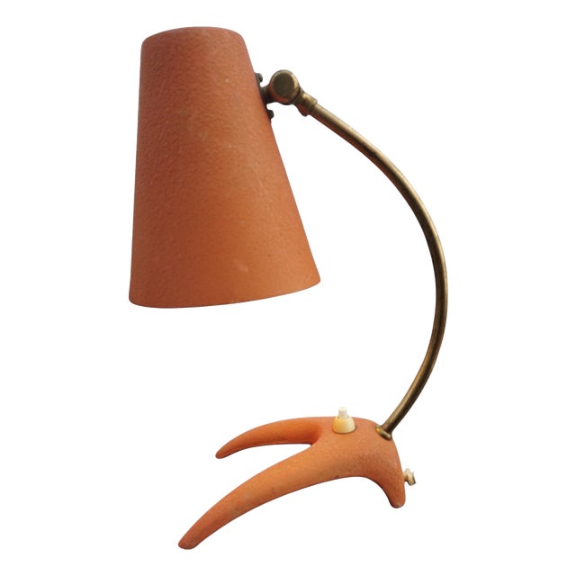 Vintage Swedish Desk Lamp, 1950s For Sale