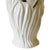 Vintage Portuguese White Ceramic Vase, 1940s For Sale - Image 9 of 10