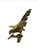 Metal Vintage Brass American Bald Eagle Sculpture For Sale - Image 7 of 7