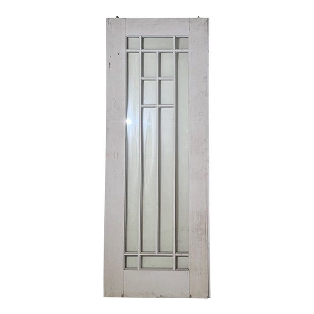 Arts and Crafts Style Pocket Door For Sale