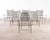 Mid-Century Modern Set of Six Mario Papperzini Lattice Garden Dining Armchairs For Sale - Image 3 of 18