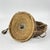 Brown Early 20th Century Small Mesob Lidded Leather Wrapped Lunch Basket Ethiopia For Sale - Image 8 of 8