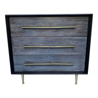 Mid-Century Modern Cerused Finish Dresser Attributed to t.h. Robsjohn-Gibbings For Sale