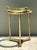 Vintage Brass and Glass Porthole Accent Table For Sale - Image 11 of 12
