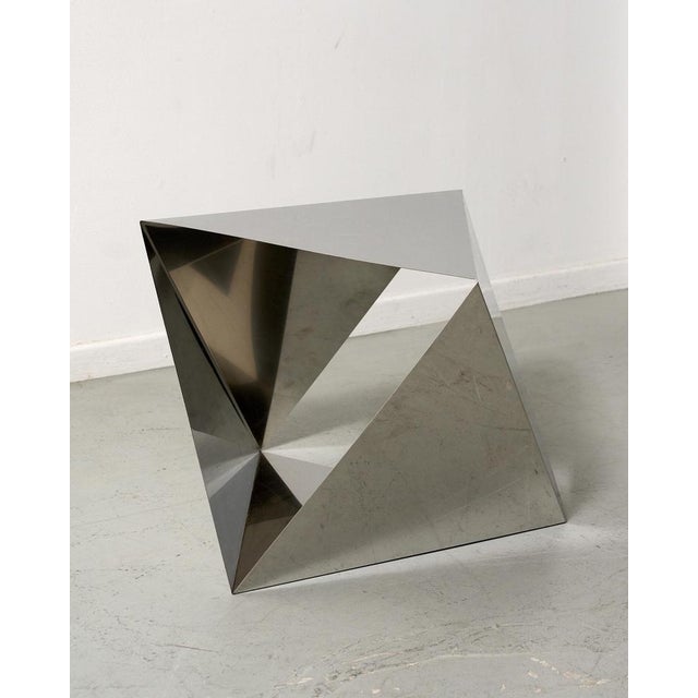 Polygon Stainless Steel Elements, 1970s, Set of 8 For Sale - Image 16 of 17