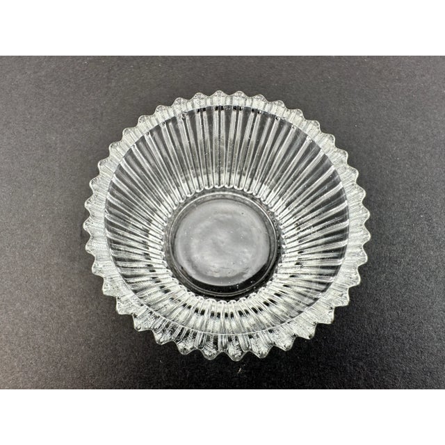 Mid-Century Modern 1960's Crystal Salt Cellars, Set of 8 For Sale - Image 3 of 8