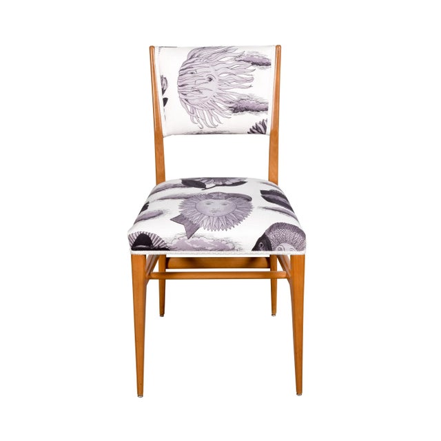 Wood Chairs by Gio Ponti, 1950s, Set of 6 For Sale - Image 7 of 8