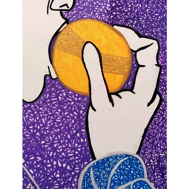 Contemporary Take a Bite Into Greatness Contemporary Painting For Sale - Image 3 of 4