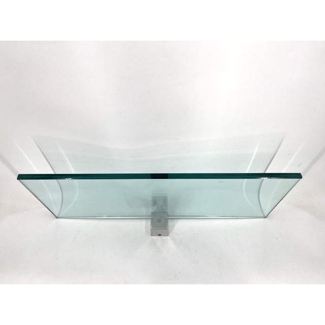 Wall Mounted Shelf from Peter Ghyczy, 1970s, in Very Good conditions. Designed 1970 to 1979 This piece has an attribution...