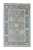 Textile Gray & Blue Handmade Turkish Oushak Rug 6'2" X 9'11" For Sale - Image 7 of 7