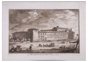 Giuseppe Vasi, Basilica e Monasterio di S.Paolo Fuori le Mura, Late 18th Century