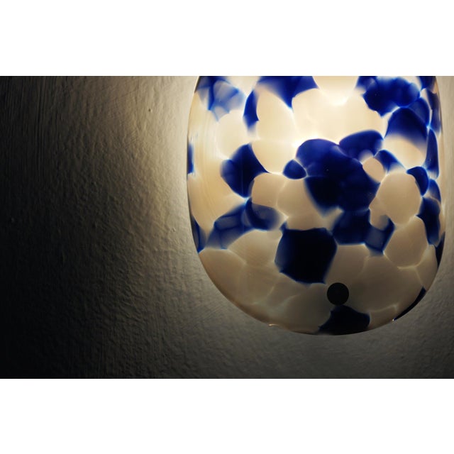 Scandinavian Glass Wall Lamp from El Light For Sale - Image 6 of 7