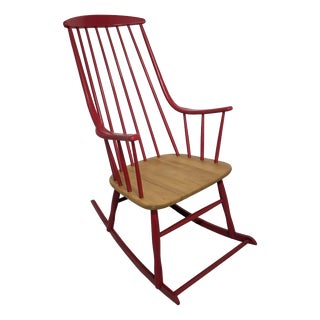 Grandessa Rocking Chair by Lena Larsson for Nesto, 1960s For Sale