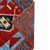 Antique Kazak Rug – Bold Red, Turquoise & Tribal Geometric Design 5x8 For Sale - Image 4 of 5