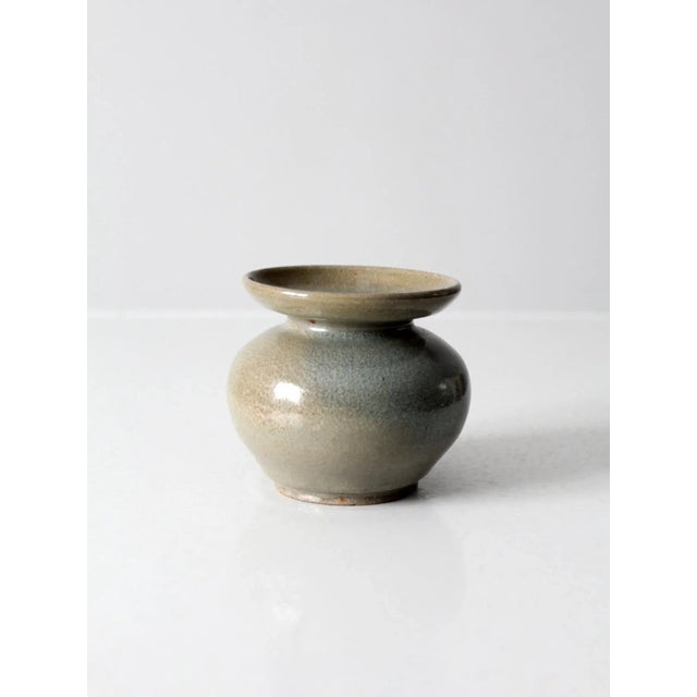 Vintage Studio Pottery Vase For Sale - Image 9 of 9