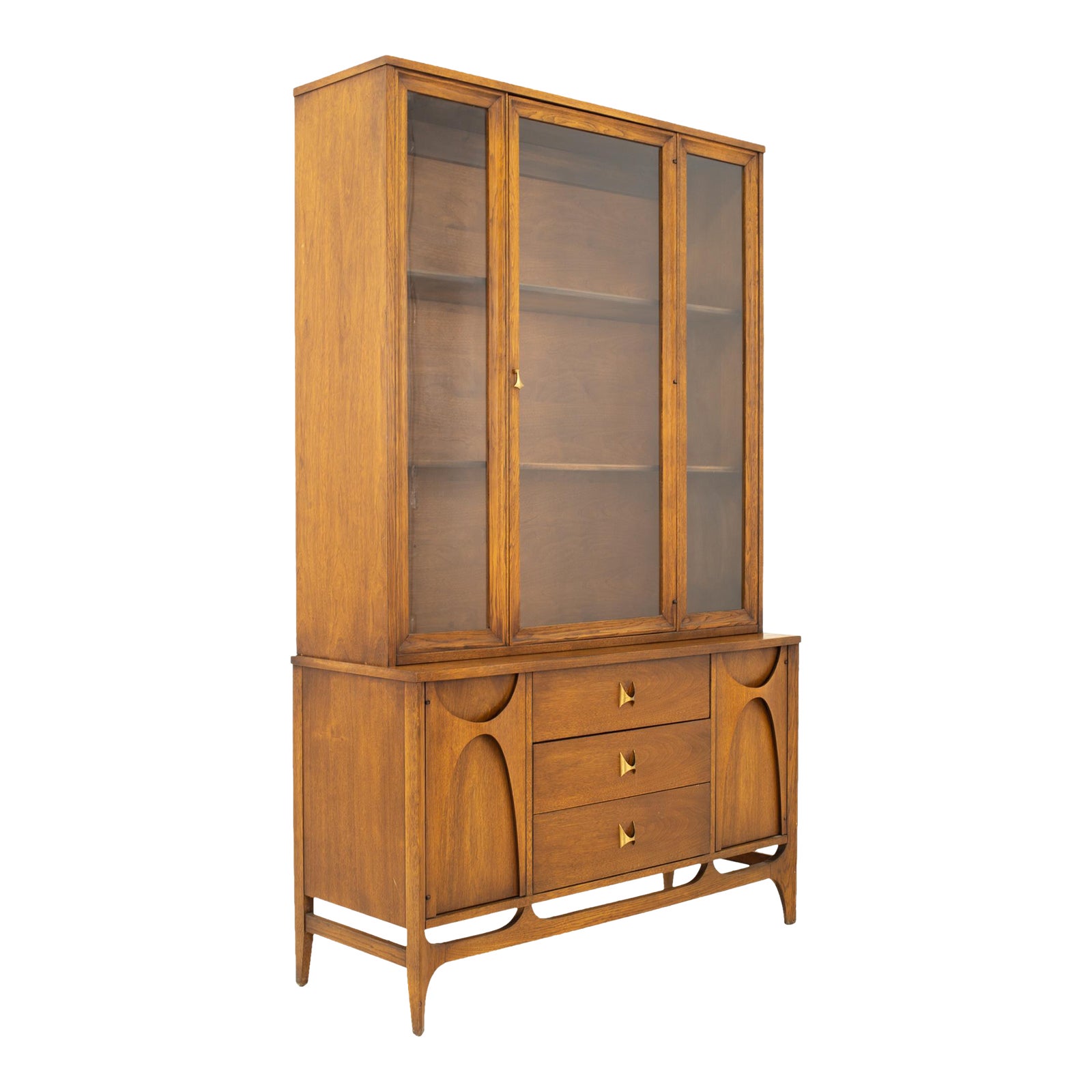 Broyhill Brasilia Mid Century Buffet Hutch China Chairish