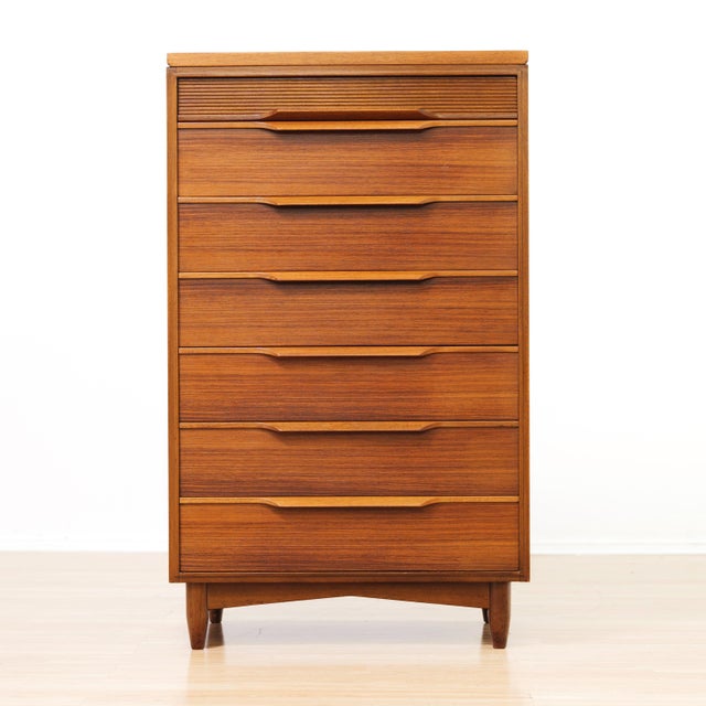 Pair of Tallboy Dressers by White & Newton For Sale - Image 11 of 17