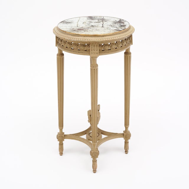 French French Painted Antique Gueridon For Sale - Image 3 of 9