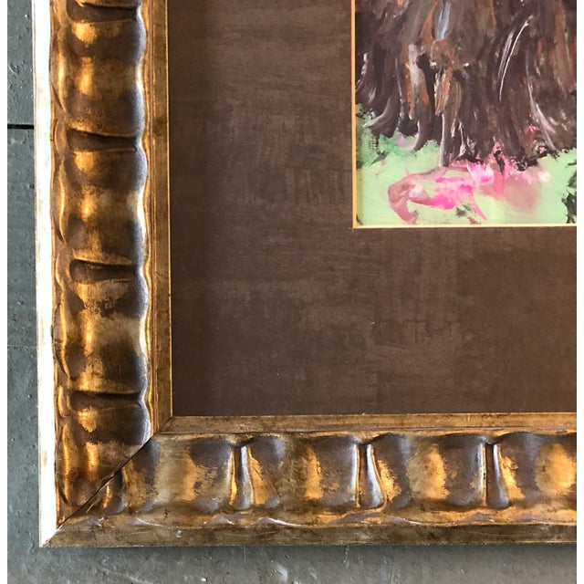 Contemporary Cairn Terrier Dog Print by Contemporary Artist Judy Henn For Sale - Image 3 of 5