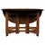 Antique Early 20th Century Arts and Crafts Oak Gateleg Side Table For Sale - Image 11 of 12