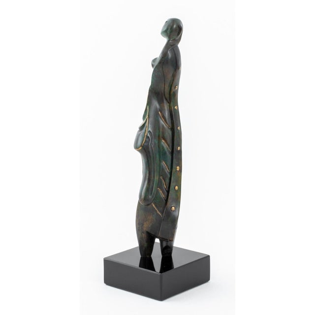 1990s Ronald K. Parker "Love" Bronze Sculpture, 1999 For Sale - Image 5 of 12