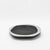 The Lily Bowl in black shagreen with polished stainless steel details by R&Y Augousti is a masterful blend of elegance and...