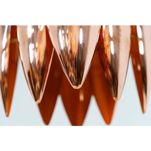 Copper Copper Kastor Pendant Lamp by Jo Hammerborg For Sale - Image 8 of 13