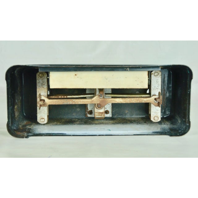 Vintage French Scale and Weights Set, 1950s For Sale - Image 13 of 14