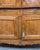 Brown Antique French Elm Deux Corps Buffet Cabinet With Inlay and Fitted Interior For Sale - Image 8 of 18