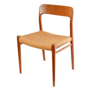 Vintage Danish Teak Chair by Niels Otto Møller for J.L. Møllers, 1960s For Sale