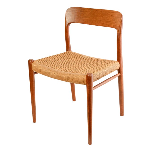 Vintage Danish Teak Chair by Niels Otto Møller for J.L. Møllers, 1960s For Sale