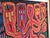 Figurative Framed Kuna Mola Textile Panel From Panama W/ Figurative Reverse Applique For Sale - Image 3 of 6