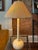 Ivory Vintage 1970's Olympia Indoor Outdoor Table Lamp For Sale - Image 8 of 10